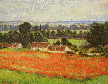 Claude Monet Field of Poppies